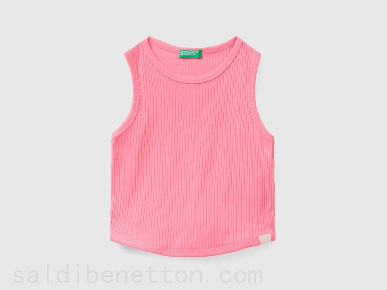 (image for) benetton s Canotta a costine please shop online